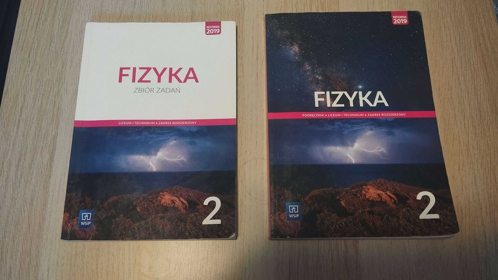 Fizyka klasa 2 poziom rozszerzony WSiP, podręcznik