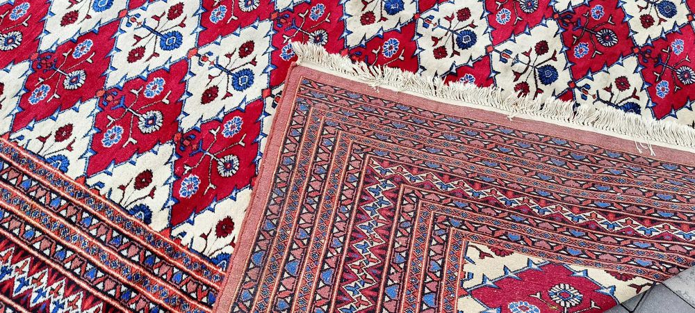 Sirjan dywan wełniany ręcznie tkany 323 x 224 cm perski piękny