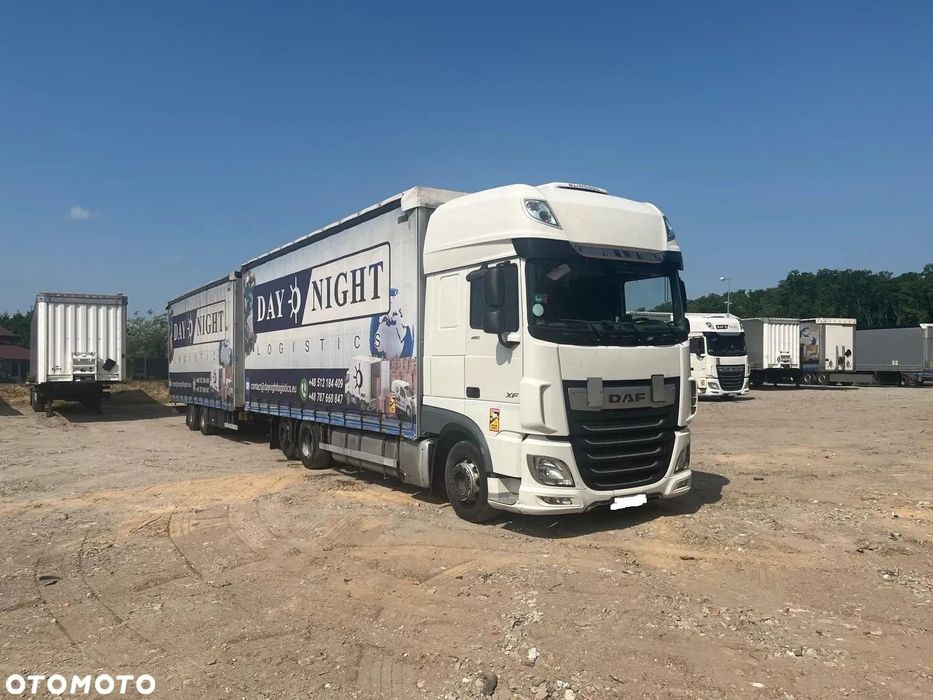 DAF DAX XF  DAF XF Zestaw 770x248x305+770x248x305 + trap przejazdowy