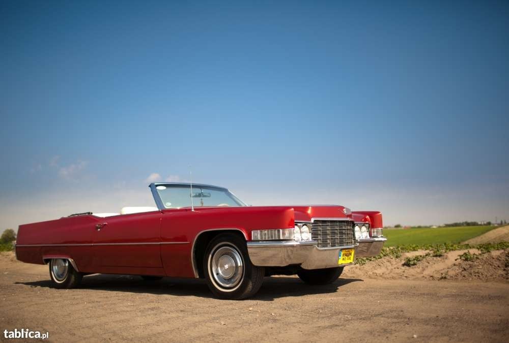 Cadillac kadilak auto do ślubu