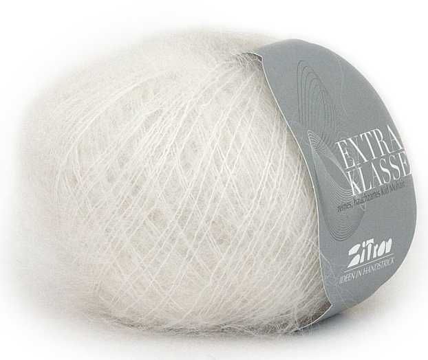 Włóczka dziewiarska Ekstra Classe firmy Zitron, 100% mohair, kolory