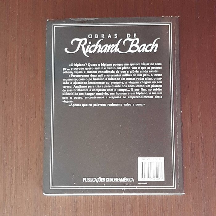 Livro - Biplano - Richard Bach - Portes incluídos