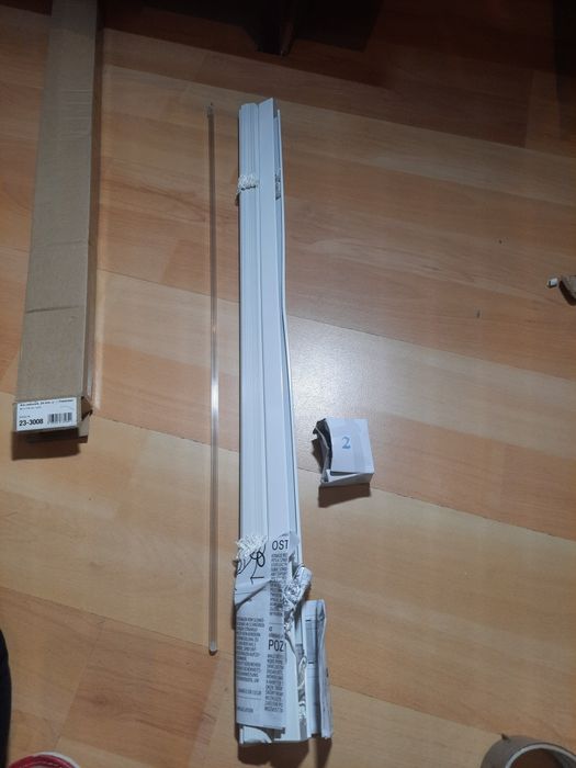 Żaluzja aluminiowa 25mm 80x130cm biała