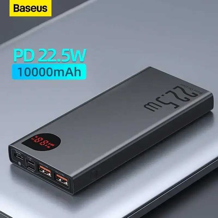 Повербанк Baseus Adaman 10000mAh 22.5Вт QC3.0+PD3.0 | УМБ