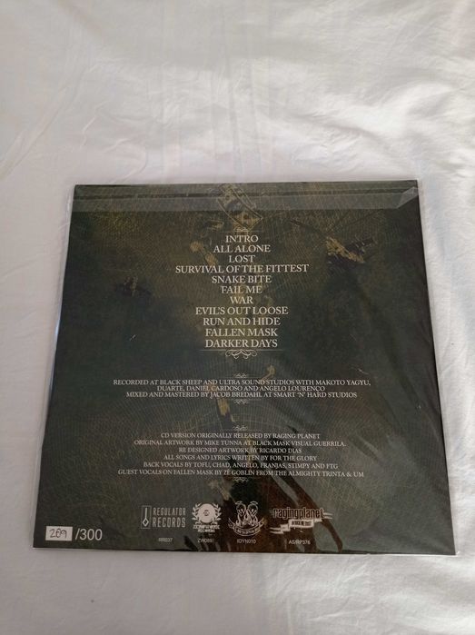 For the Glory - “Survival of the Fittest” LP (Novo)