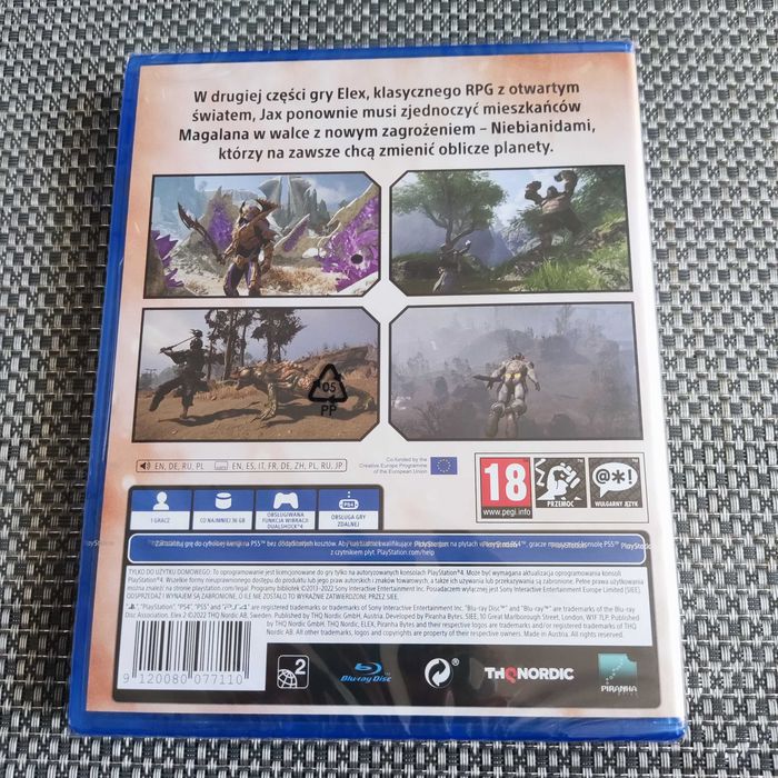 ELEX II PS4 Nowa w folii Polska okładka