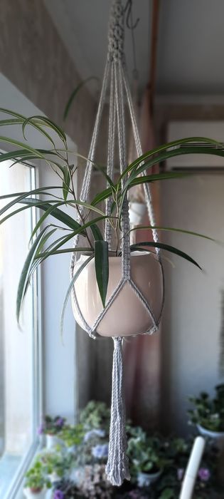 Макраме  підвісне кашпо