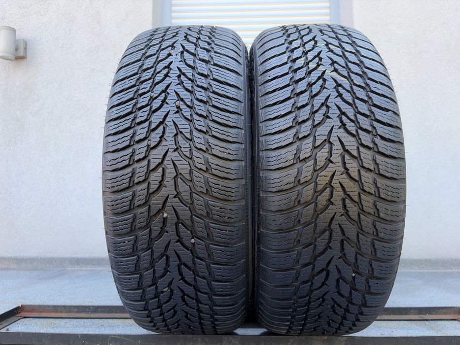 2szt zimowe 215/55R17 Nokian 8mm 2022r świetny stan! Z1267 gwarancja