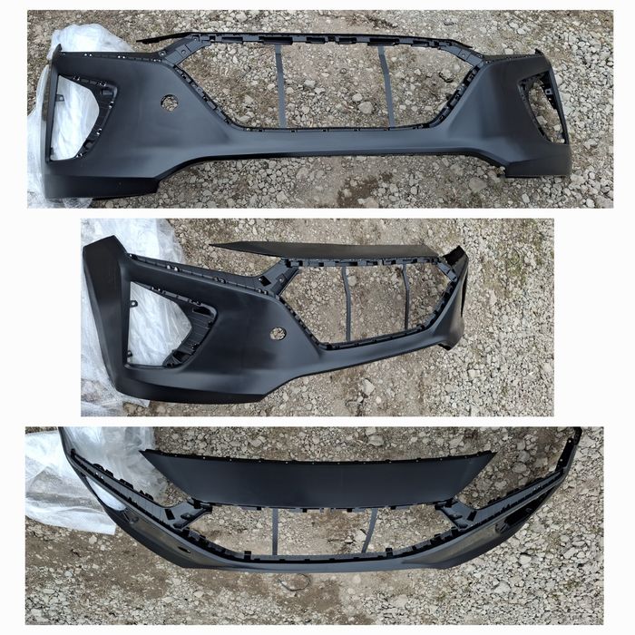 Бампер передній Hyundai Ioniq 16-20 решітка 86511G200 молдинг каркас