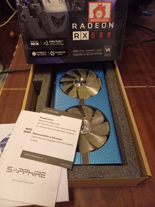 RX 580 8Gb под ремонт