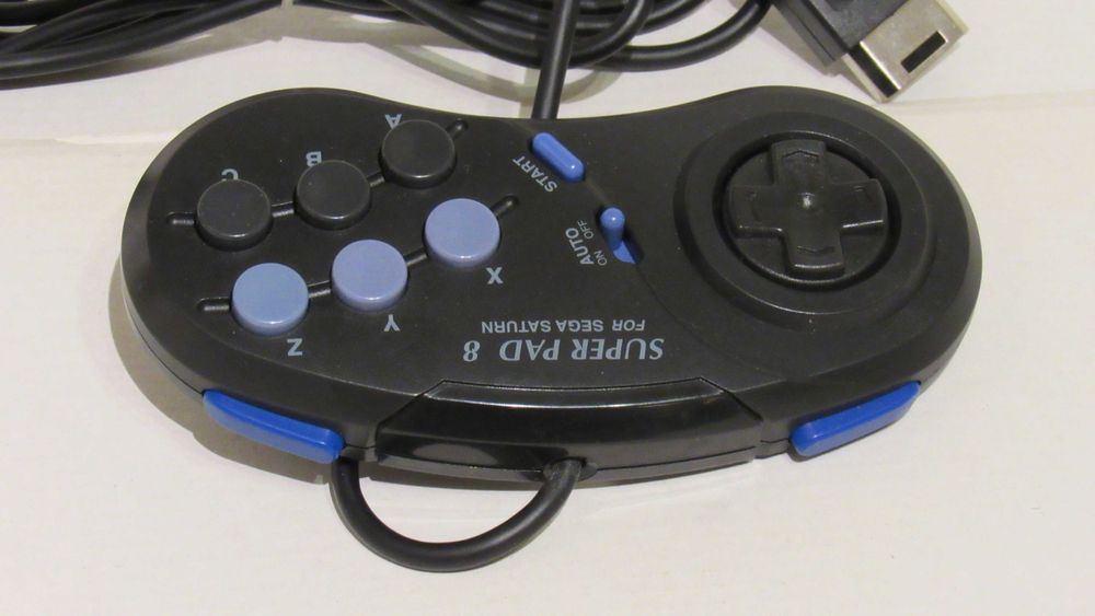 Sega Saturn comando Super Pad 8 novo