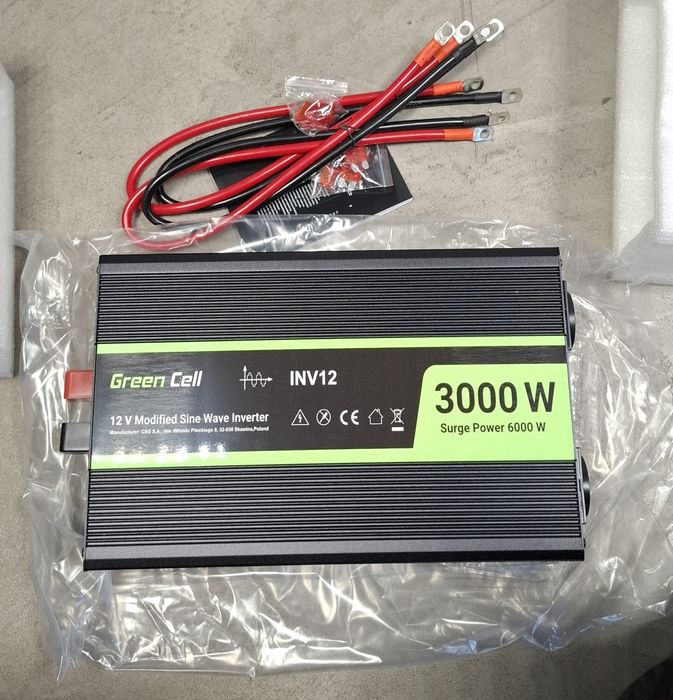 Przetwornica 12v kamper wyciagarka 3kW/6kW Polska