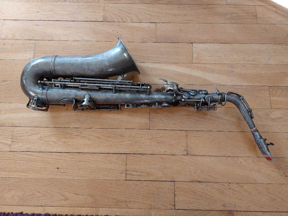 Saksofon Altowy Weltklang Made in GDR NRD nr 18656 + ustnik + pasek