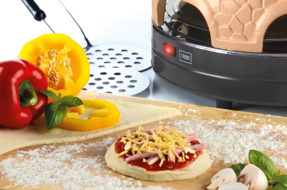 Piec do pizzy z terakoty Trebs 99391  PIZZA GUSTO