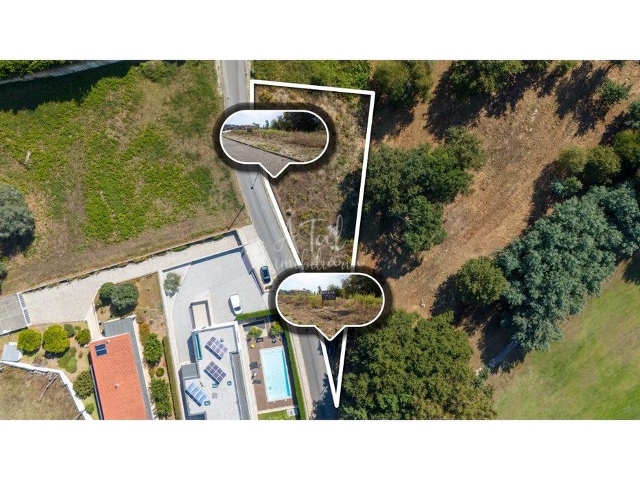 Terreno de 860m² no Prestigiado Complexo de Golf de Ponte de Lima -...