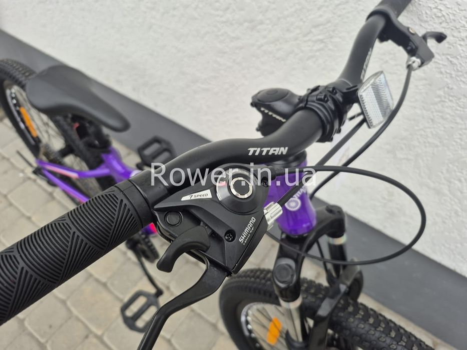 Дитячий гірський велосипед для 8-12 років Titan 24" Calypso Рама-11"