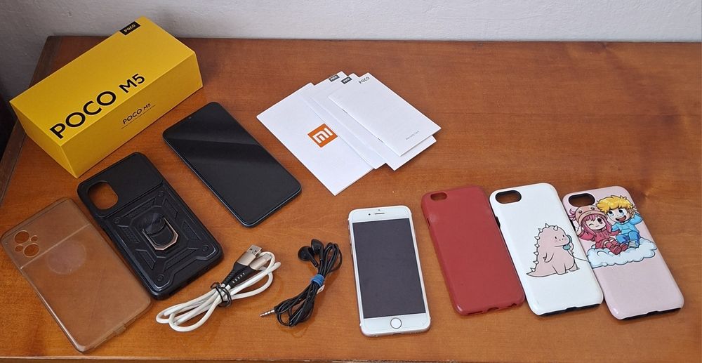 Смартфон Xiaomi POCO M5 4/64Gb+айфон 6s