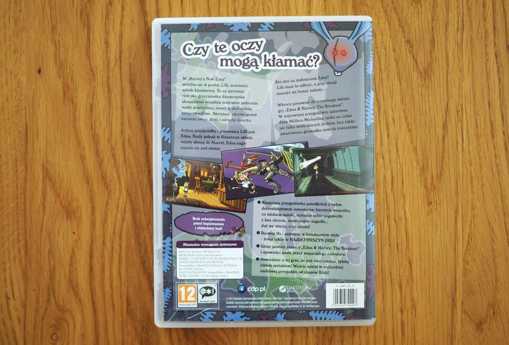 Harvey’s New Eyes, gra PC
