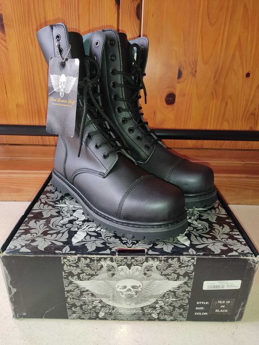 Botas "Hard Leather Stuff"- tipo militar a estrear