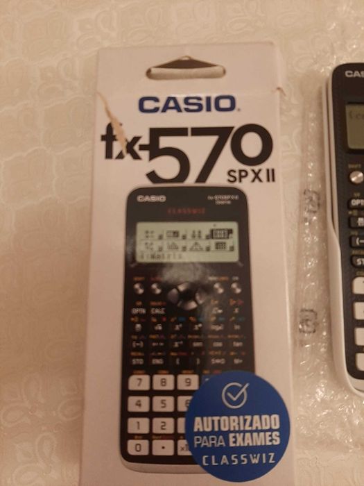 Maquina calculadora cientifica CASIO... em bom estado... como nova! Contacte: 912294388