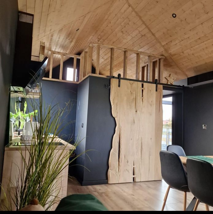 Domek mobilny drewniany szkieletowy