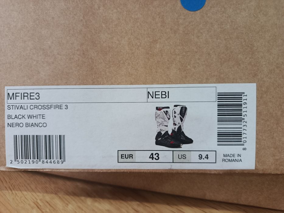 Botas Sidi  Crossfire 3 Usadas  43