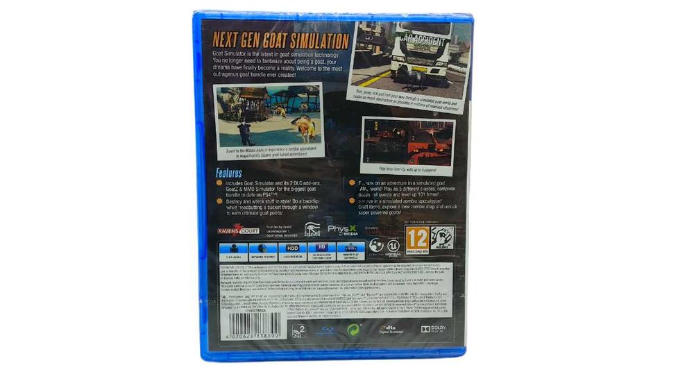 NOWA gra PS4 Goat Simulator The Bundle - zafoliowana
