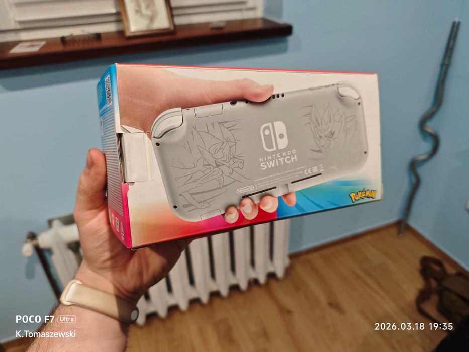 Konsola Nintendo switch lite zacian and zamazenta edycja limitowana
