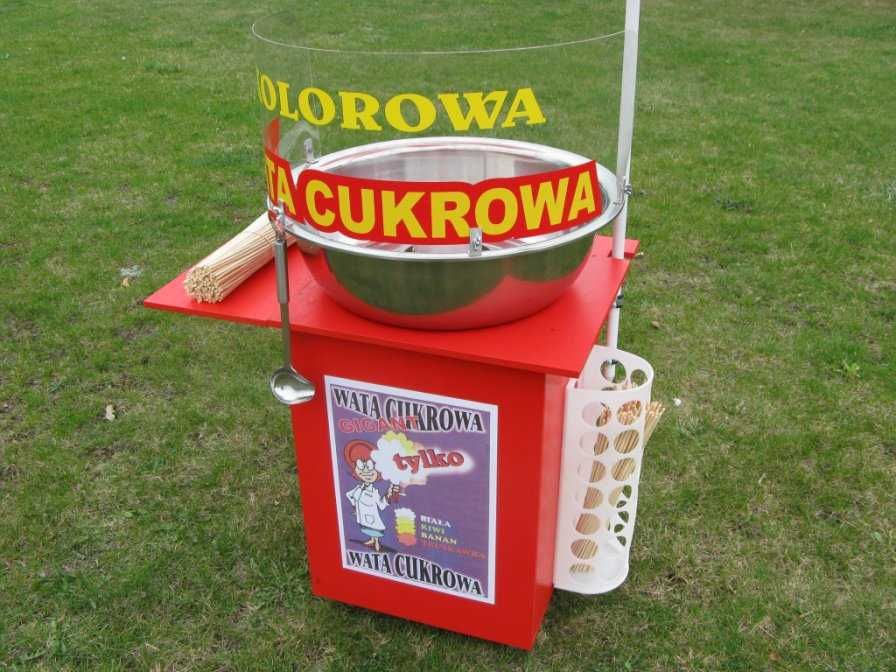 HIT, Najszybsza maszyna do waty cukrowej, wata cukrowa, popcorn. ATEST