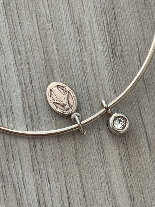 Pulseira prata dourada