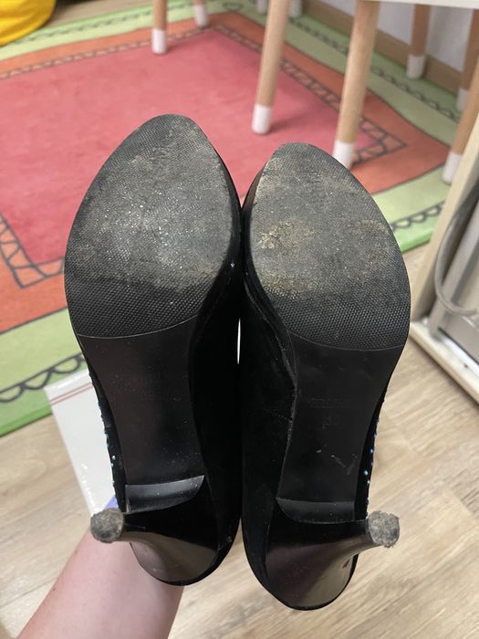 Туфли эко замша 39 размер