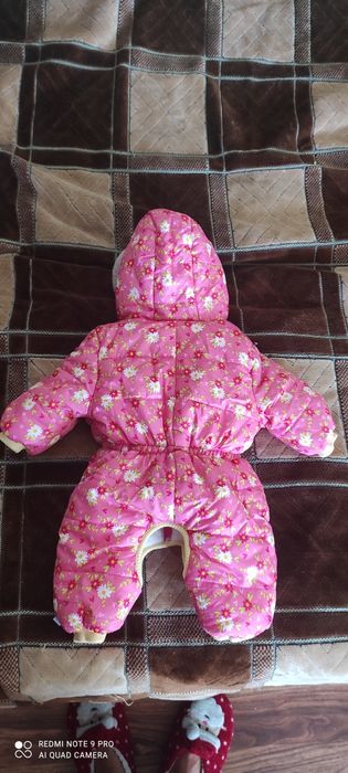 Комбинезон на маленькую собачку зима