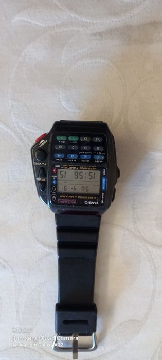 Relógio casio controlo remoto.