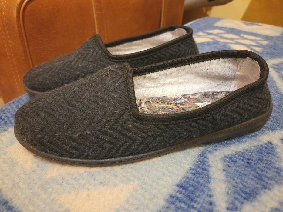 Мужские тёплые закрытые тапочки 41 размер