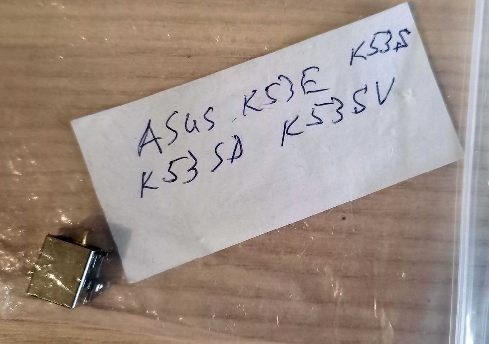 Гнёзда питания на ноутбук ASUS, Lenovo, Samsung