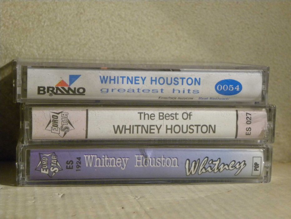 3 kasety magnetofonowe Whitney Houston