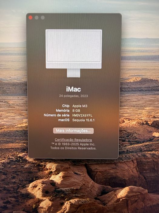 IMac 2023 M3 8GB 24”