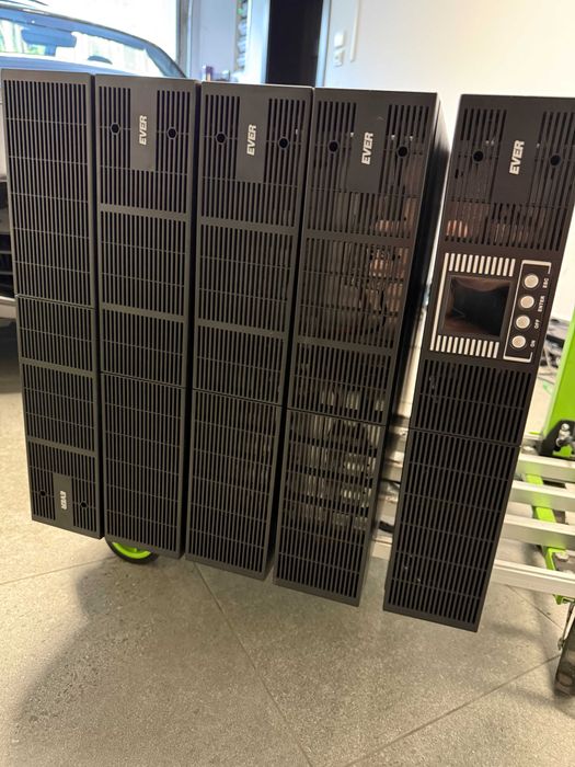 UPS online EVER POWERLINE RT PLUS 2000 + battery PACK 4x - magazyn energii
