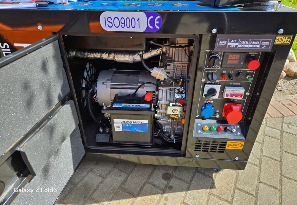 Agregat diesel 8.8kw 400v witkowski