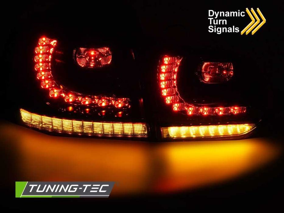 Lampy tył tylne VW GOLF 6 VI 08-13 DYNAMICZNE LED Smoke TUNINIG NOWE!