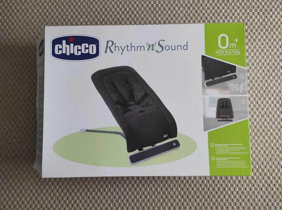 Espreguiçadeira – Chicco Rhythm ‘N’ Sound - Moon Grey