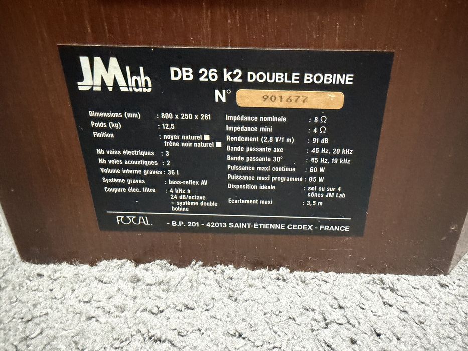 JM Lab DB 29k2 focal