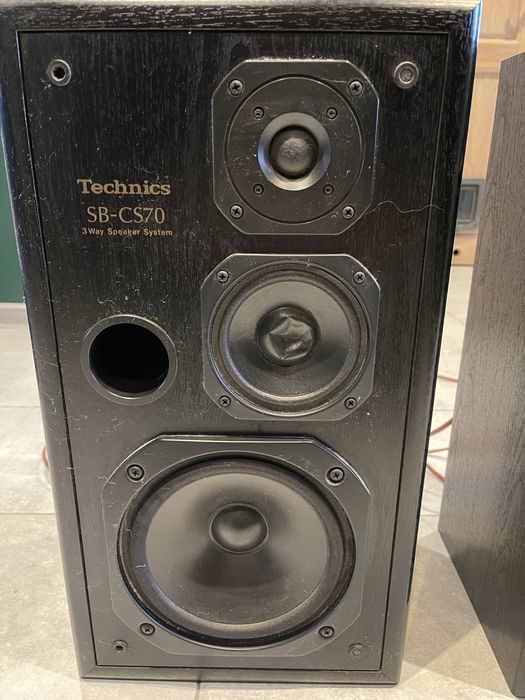 Technics su-x502 + kolumny SB-CS70 +CD+Kasety