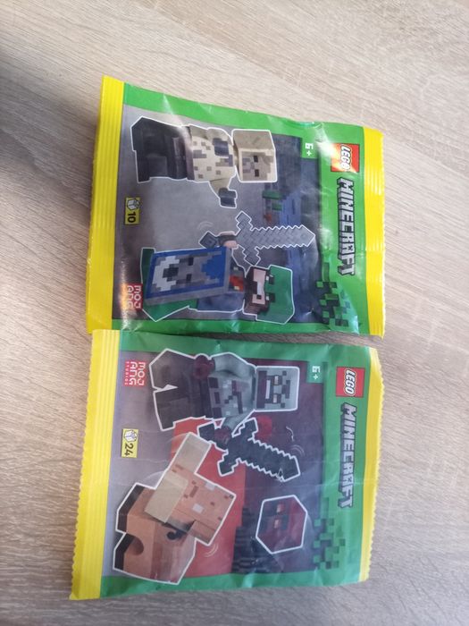 Lego Minecraft 2 saszetki dla Pani Malwiny