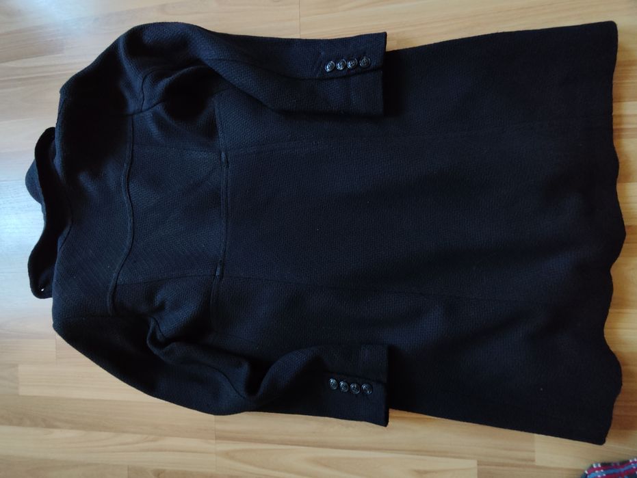 Płaszcz damski granatowy