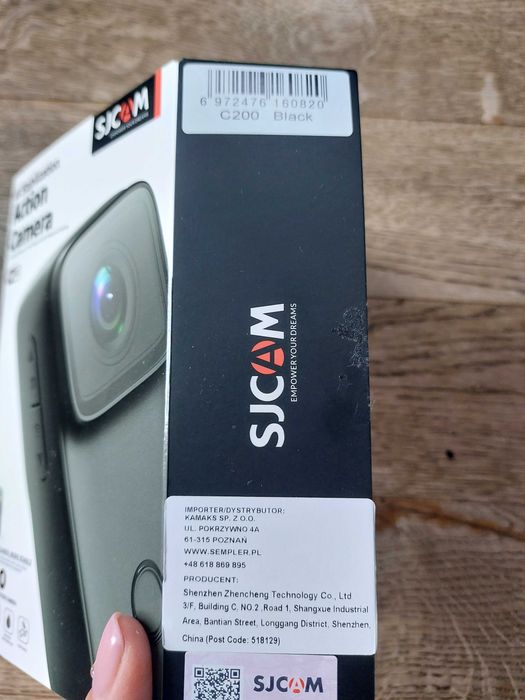 Kamera sportowa SJCAM C200 4K WIFI NORM IP68 ROWER