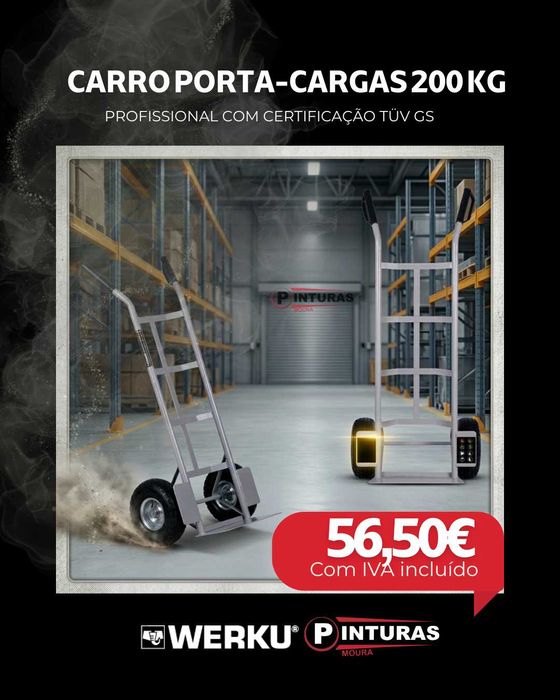 Carro Porta-Cargas 200 KG