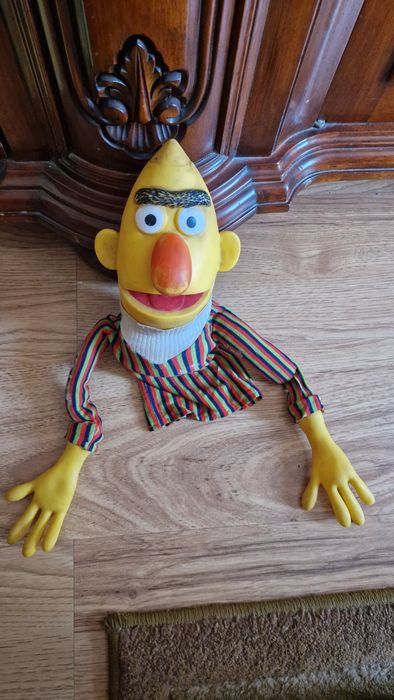 Bardzo rzadka pacynka bert z ulicy sezamkowej