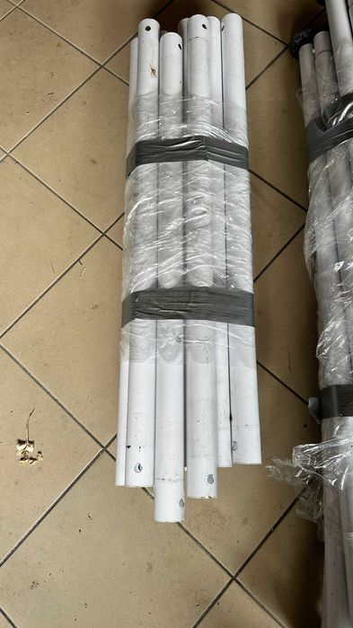 Rury od stelaża basenu Intex. Komplet 30szt, dwa rodzaje