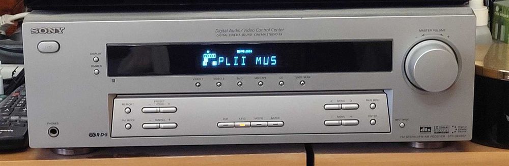 Amplituner Sony STR-DE495P - Kino Domowe, Stereo, Pilot, Zadbany
